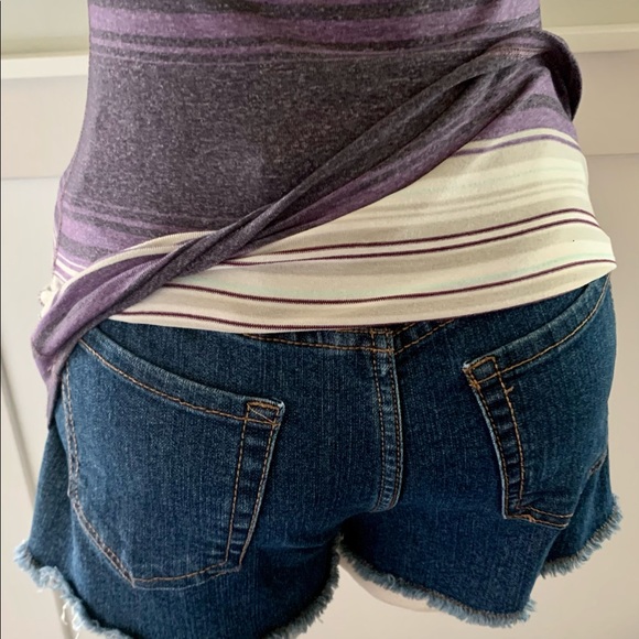 LULULEMON RACERBACK STRIPPED TANK TOP. PURPLE. SIZE 4. EUC. - Picture 11 of 16